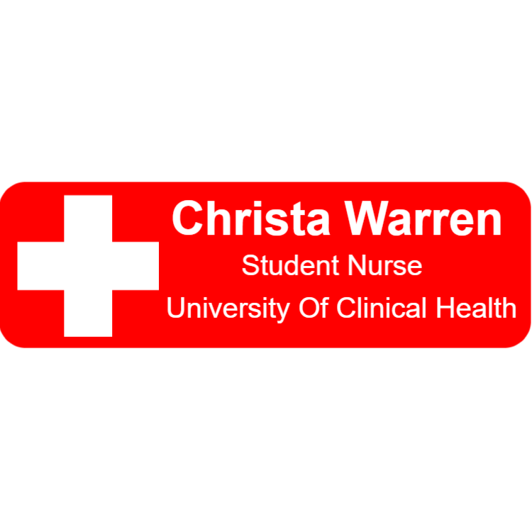 Name Badge for Nurse