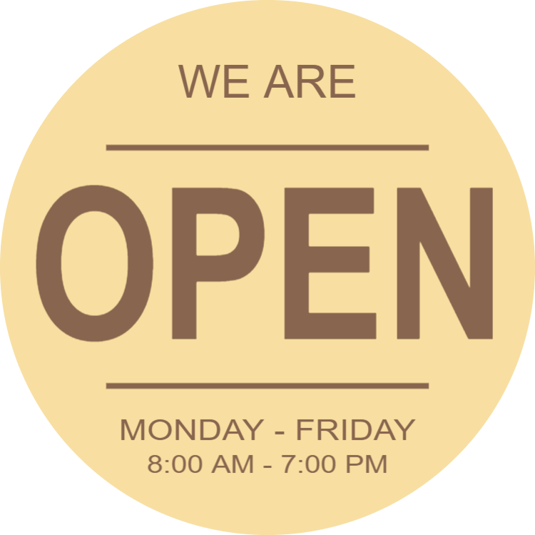 Opening hours signs | Marktek