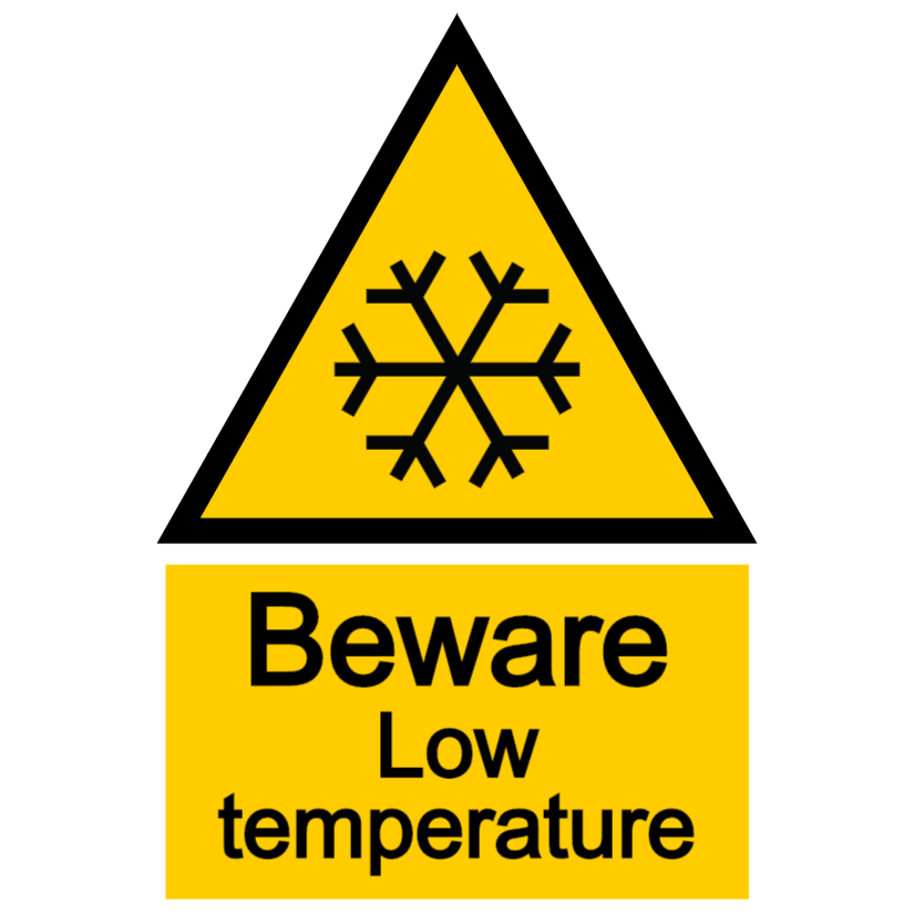 Beware - low temperature