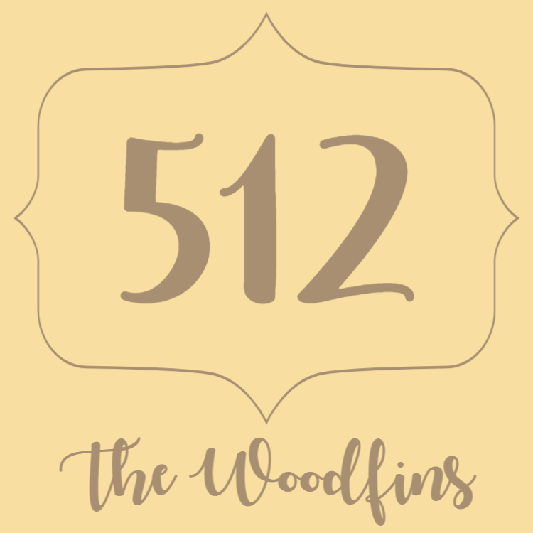 Wooden door number sign