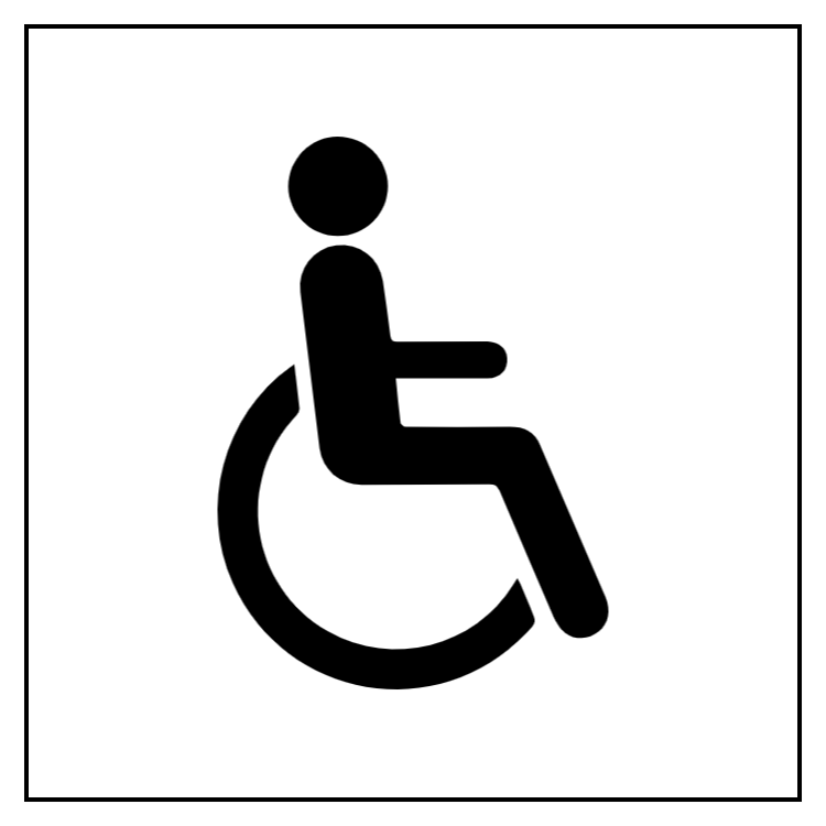 Disabled sign