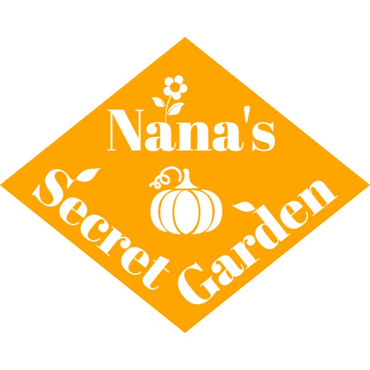 Nana's secret garden sign