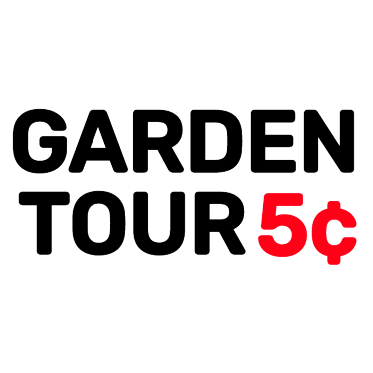 Garden tour sign