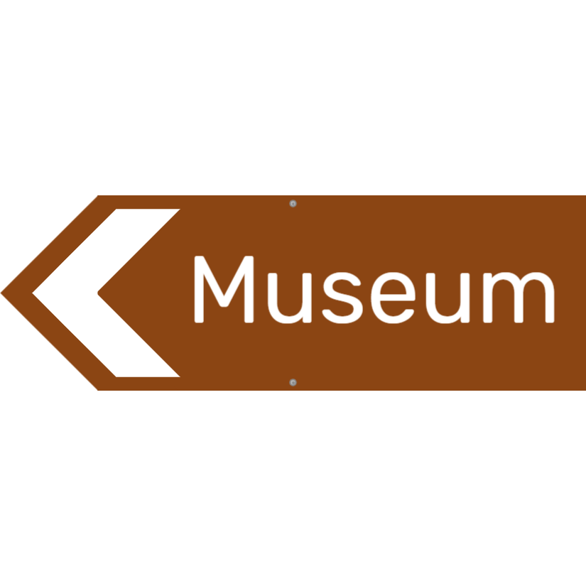 Museum sign