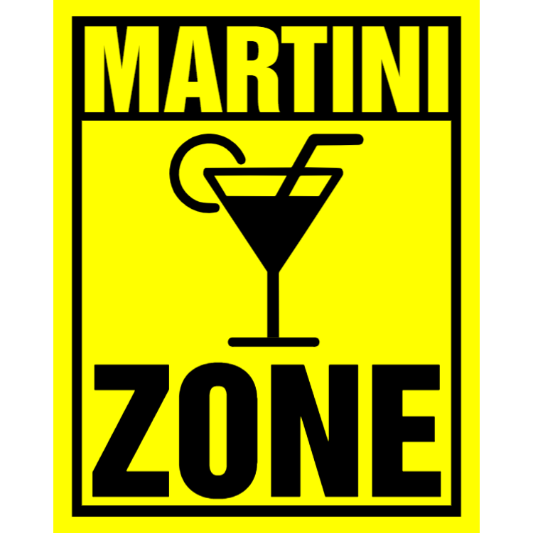 Martini zone sign