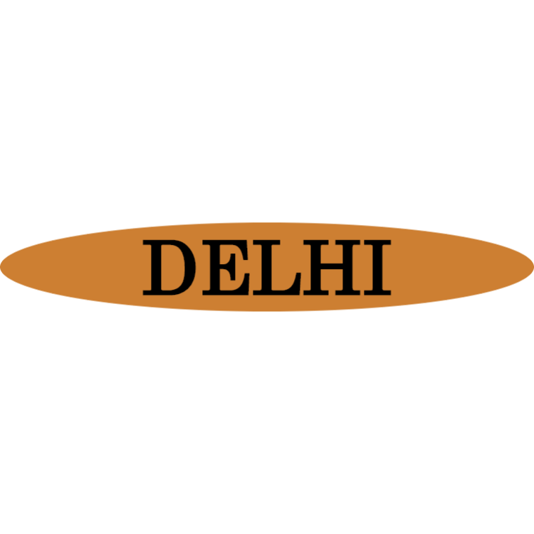 Delhi - gold sign