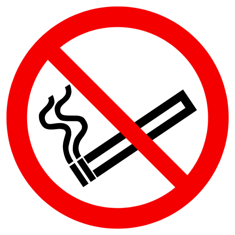 No smoking - sticker