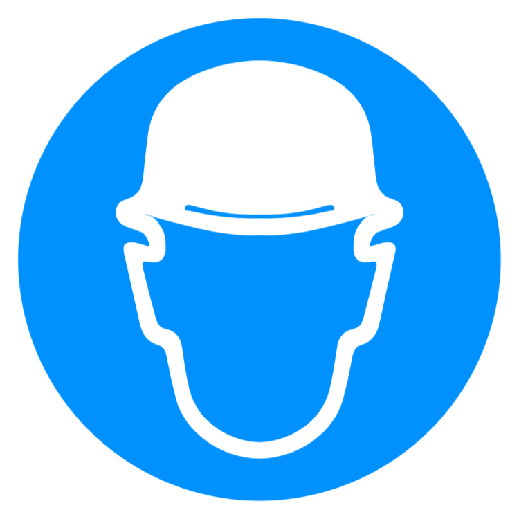 Hard hat sticker