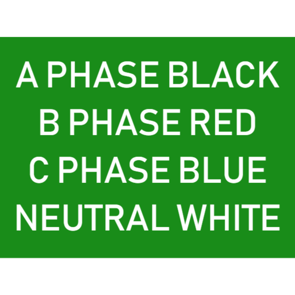 Green Phase Explanation Technical Sign
