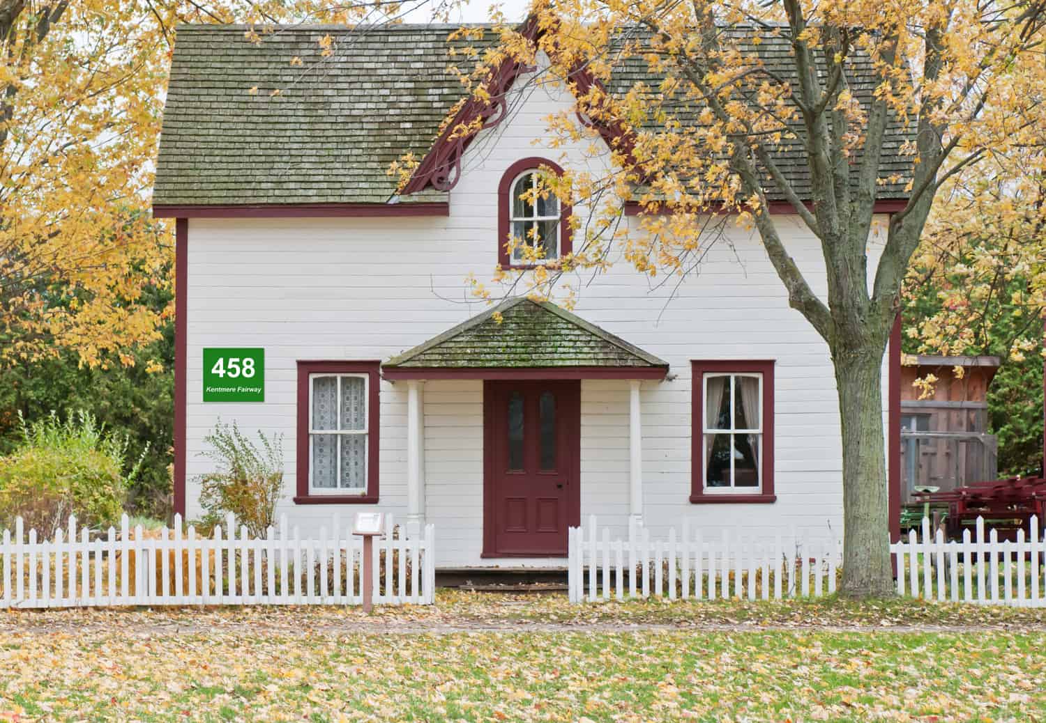 House number signs