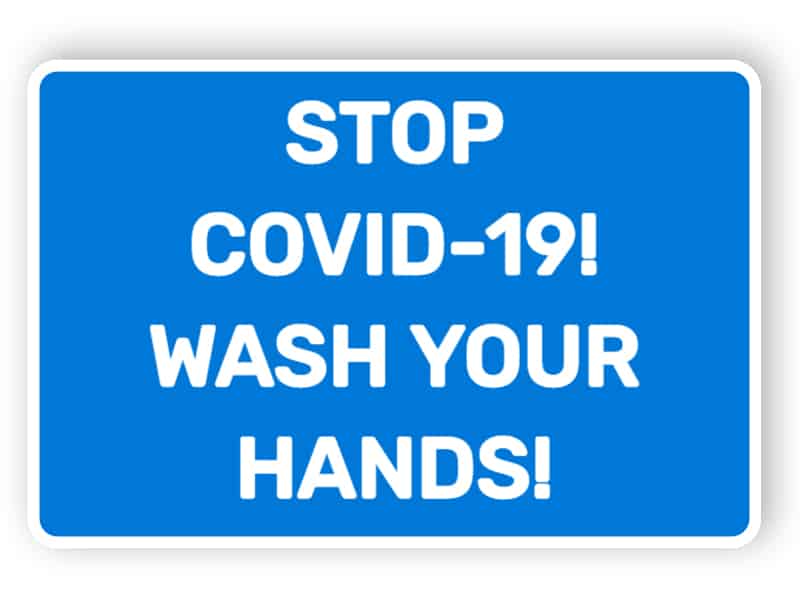 Stop covid-19 - wash your hands