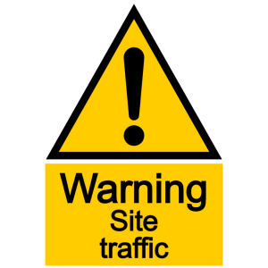 Warning - site traffic