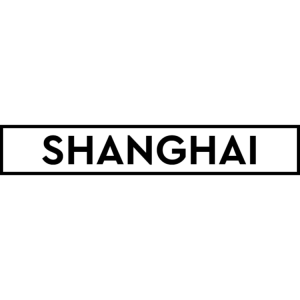 Shanghai - white sign