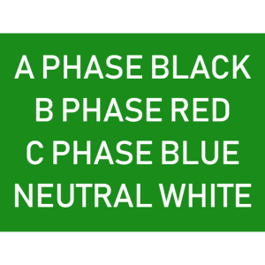 Green Phase Explanation Technical Sign