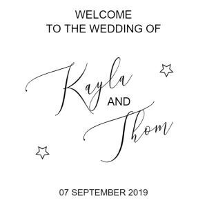 Welcome to the wedding of
