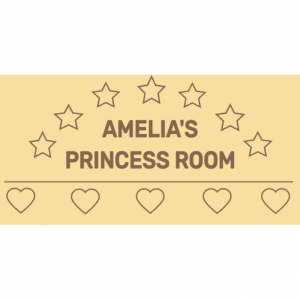 Girl's room sign