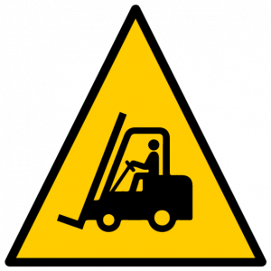 Warning Sign - Forklift