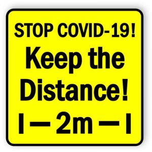 Stop covid19 - Keep the distance