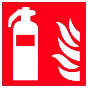 Fire extinguisher sign 2