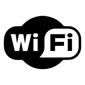 Wi-Fi symbol sticker