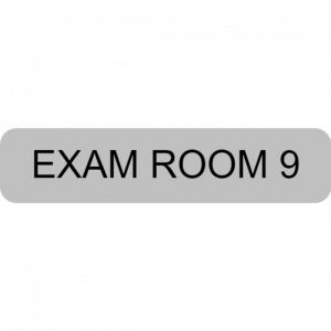 Door sign - exam room