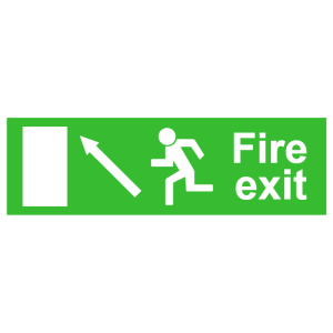 Fire exit sign 2