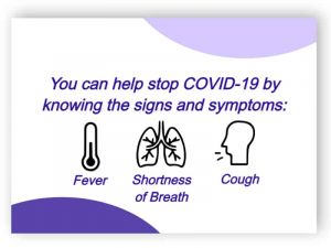 You can help stop COVID-19 - sticker