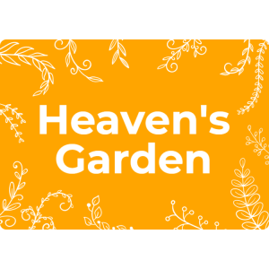 Heaven's garden sign