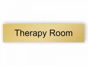 Door sign - therapy room