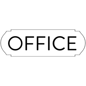 Office sign