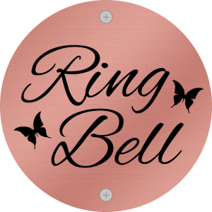 Ring bell - rose gold