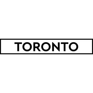 Toronto - white sign