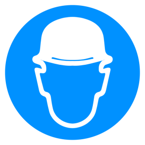 Hard hat sticker